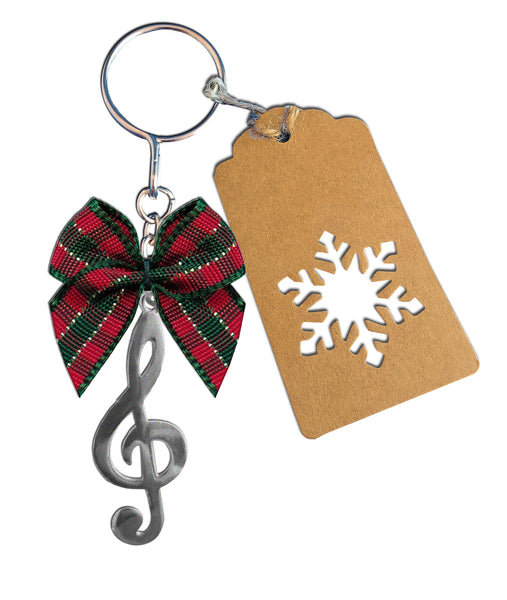 G-Clef - Treble Clef Christmas Ornament