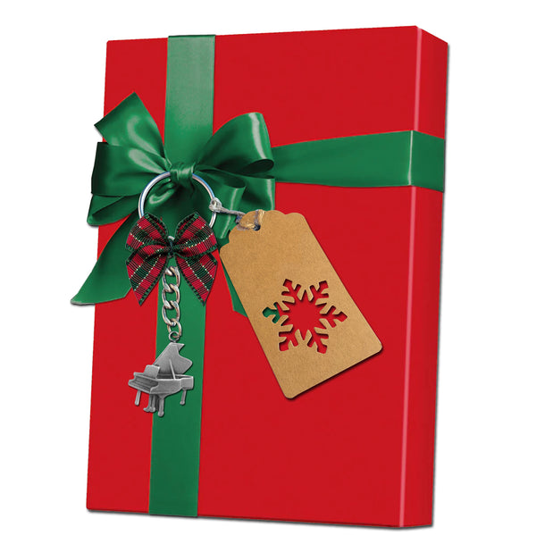 Grand Piano Pewter Christmas Ornament