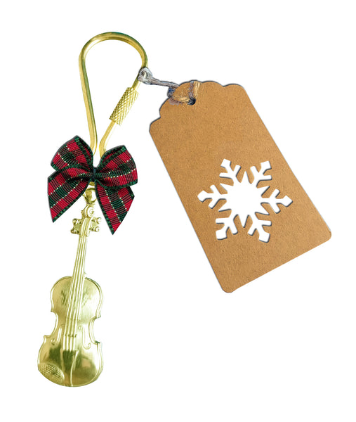 Violin Christmas Ornament