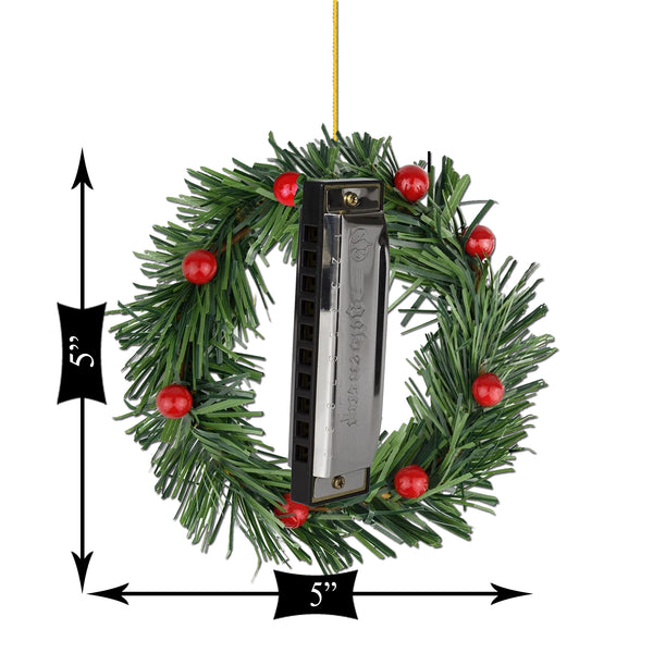 Harmonica Ornament