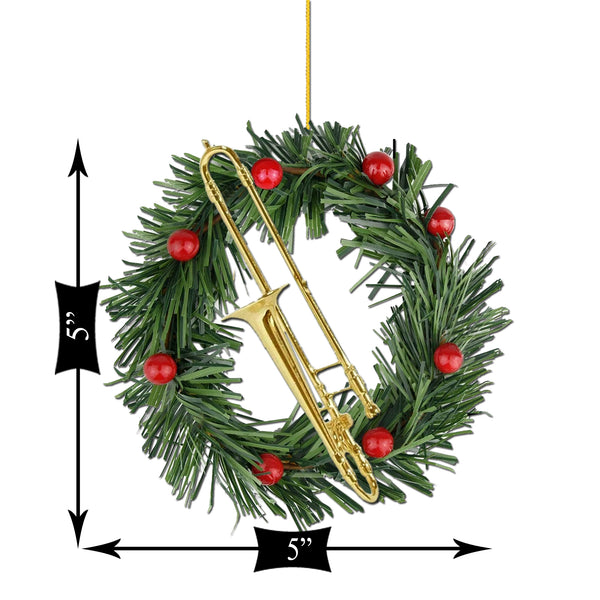 Trombone Ornament