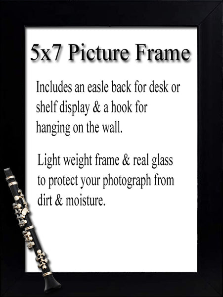 Clarinet Picture Frame