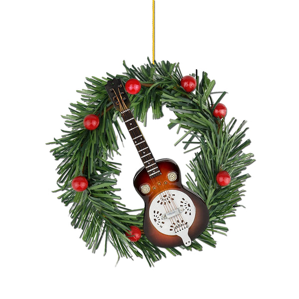 Resophonic Guitar Ornament
