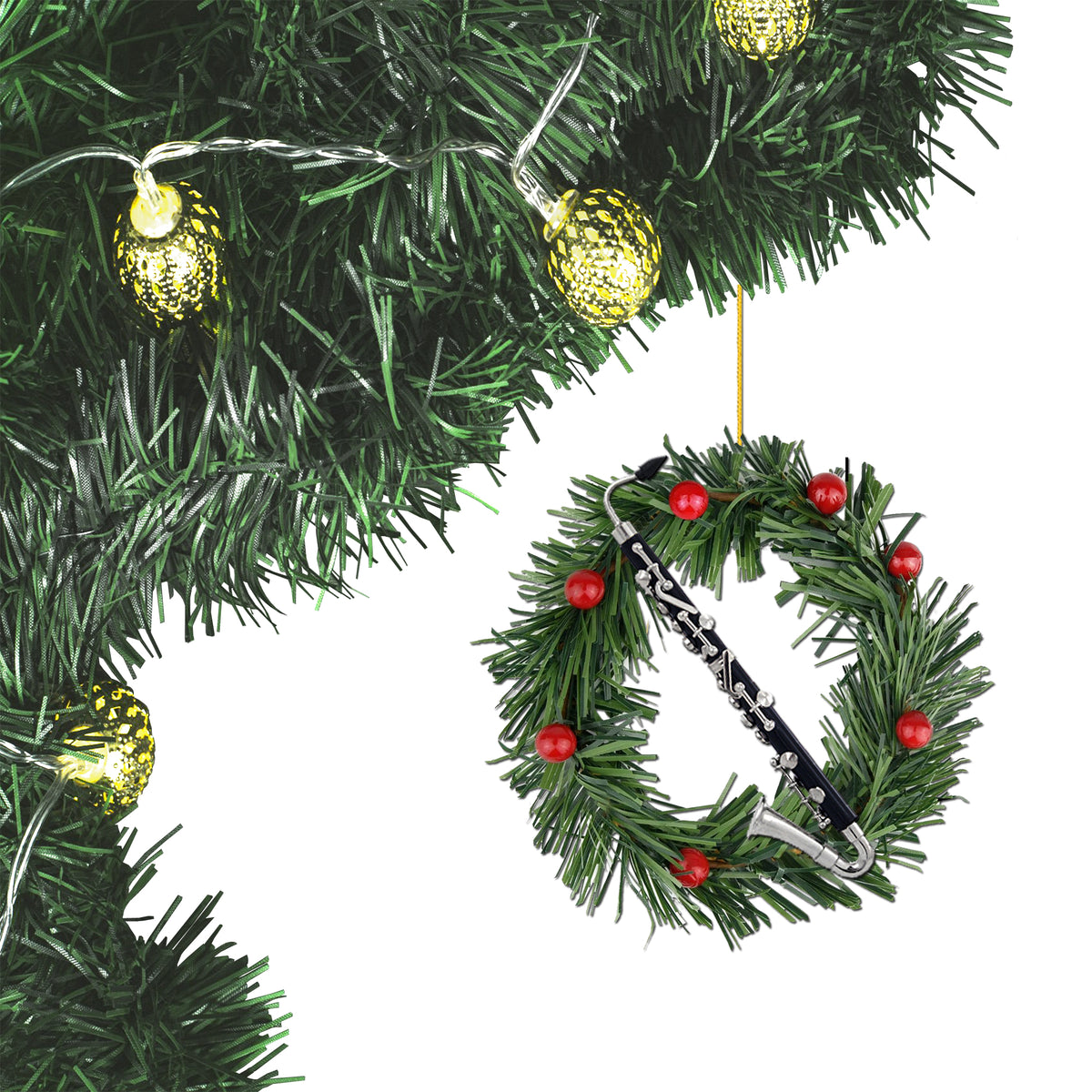 Bass Clarinet Ornament - The Christmas Loft