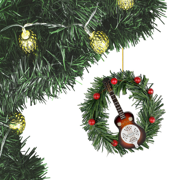 Resophonic Guitar Ornament