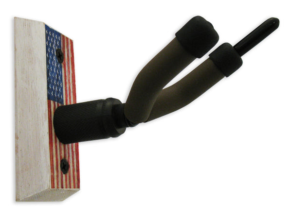 American Flag - Viola Wall Hanger - Distressed Reclaimed Oak