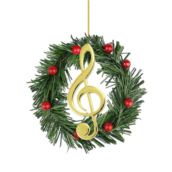 Treble Clef Ornament