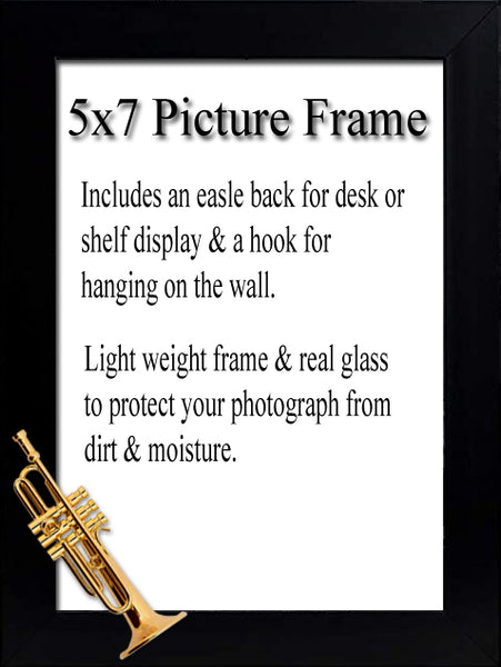 Trumpet Picture Frame