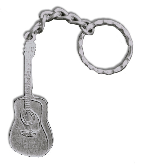 Acoustic Guitar Keychain