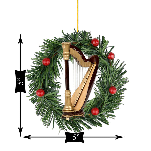 Harp Ornament