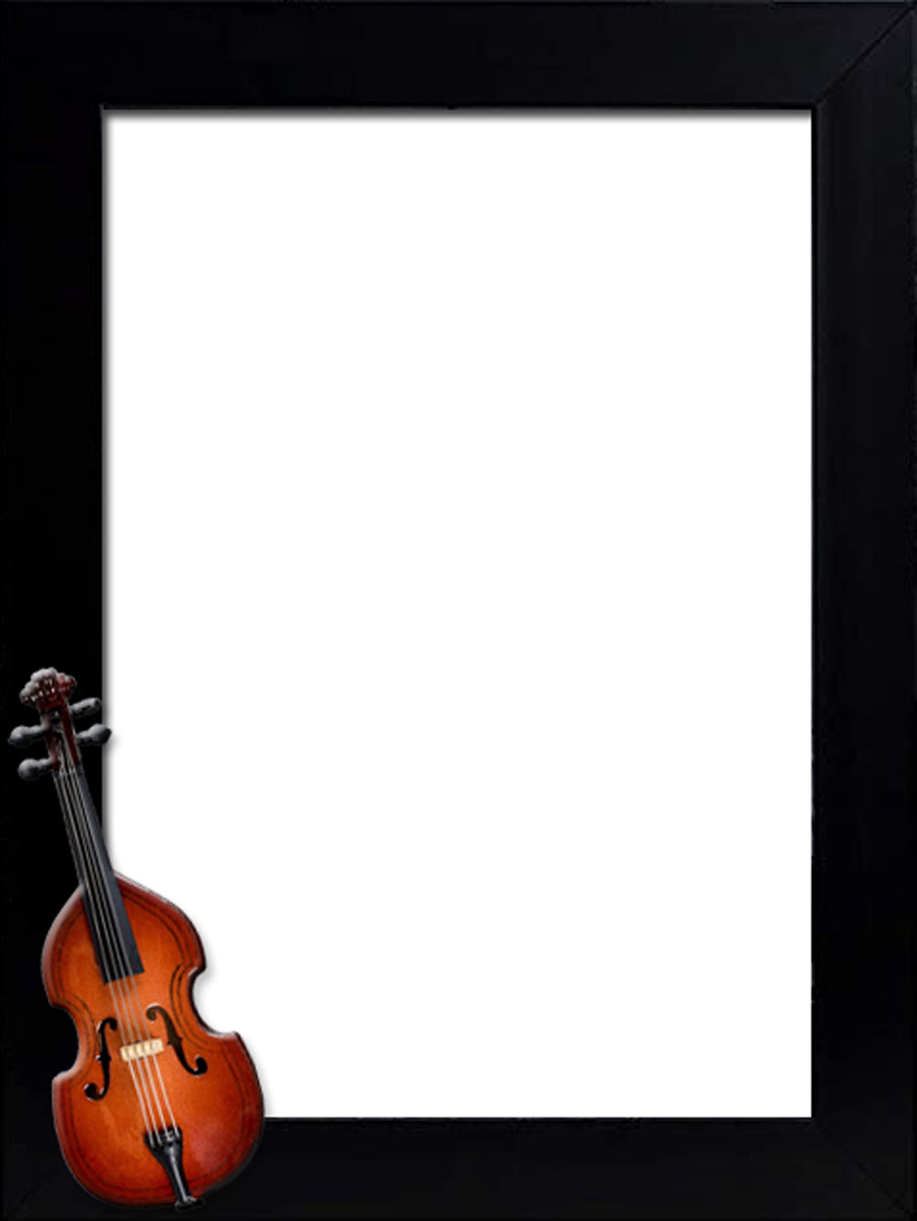 Upright Bass Picture Frame