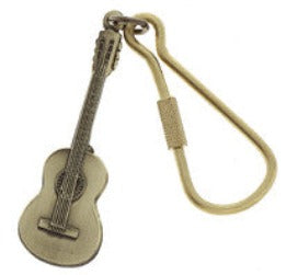 Keychains - Brass Classical Guitar Keychain