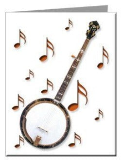 Note Cards - Bluegrass Banjo Note Cards