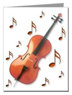 Note Cards - Cello Note Cards
