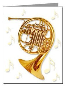 Note Cards - French Horn Note Cards