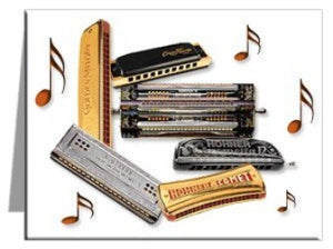 Note Cards - Harmonica Note Cards