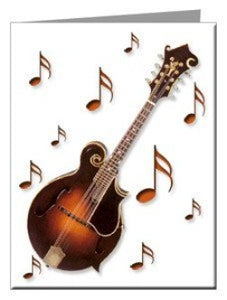 Note Cards - Mandolin Note Cards