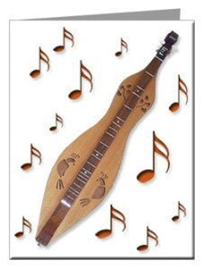 Note Cards - Mountain Dulcimer Note Cards