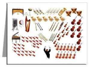 Note Cards - Orchestra Note Cards