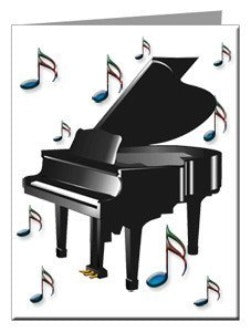 Note Cards - Piano Note Cards