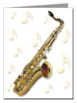 Note Cards - Saxophone Note Cards