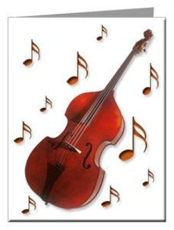 Note Cards - Upright Bass Note Cards