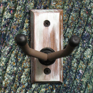 Ukulele Wall Hanger - Distressed Reclaimed Oak